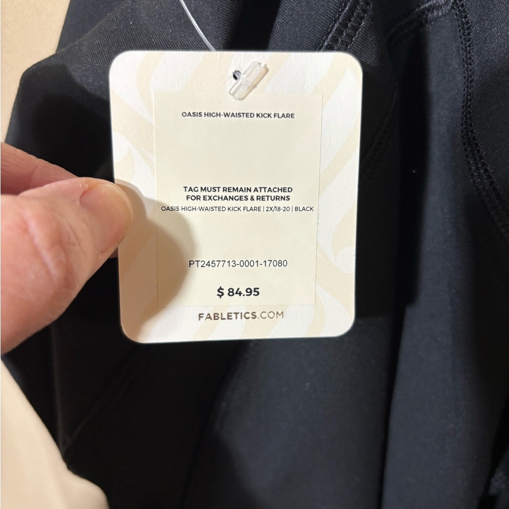 NWT Fabletics High-rise Flare Yoga pants - Picture 4 of 14